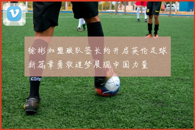 徐彬加盟狼队签长约开启英伦足球新篇章勇敢追梦展现中国力量